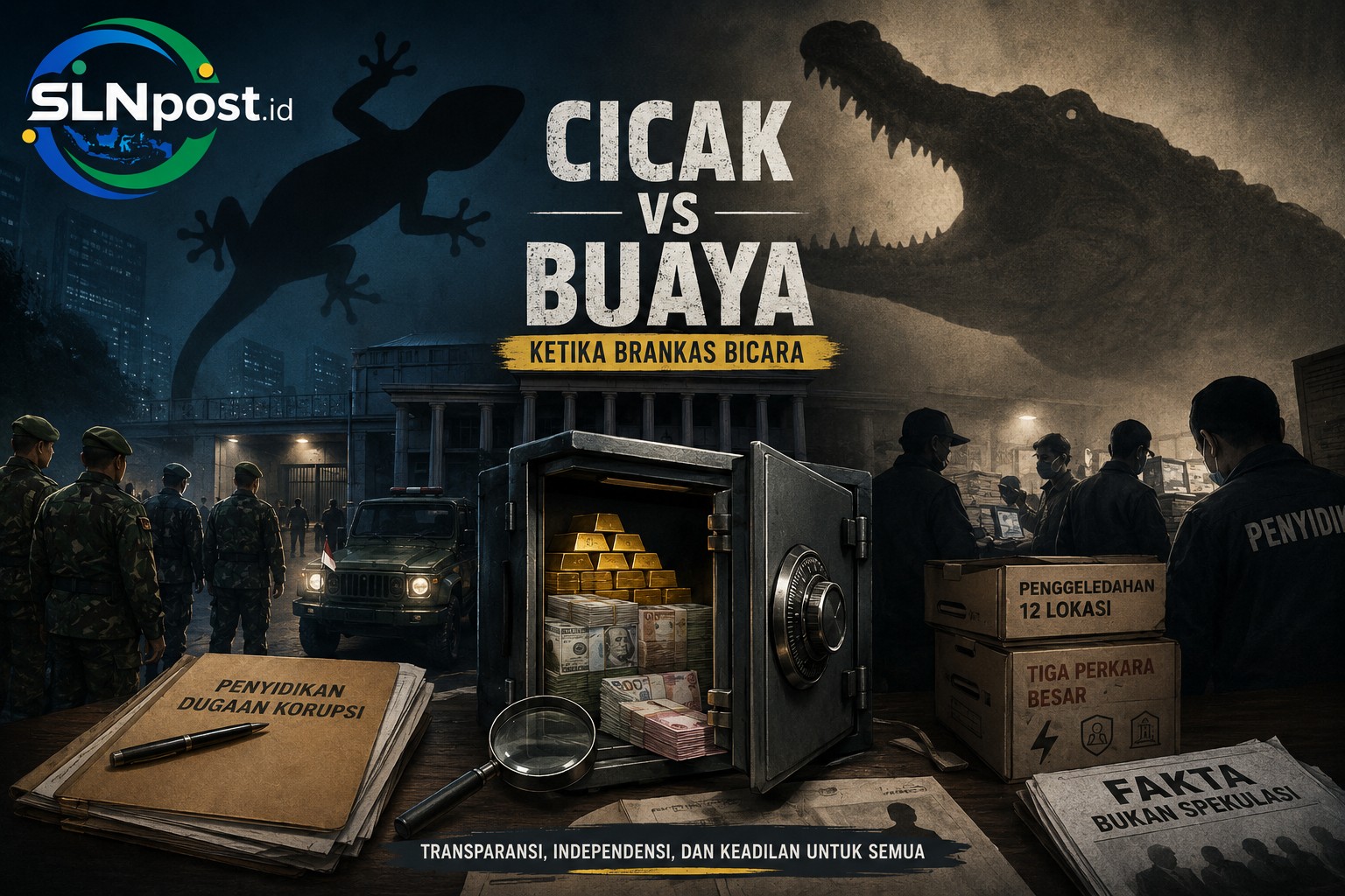 Cicak, Buaya, dan Brankas